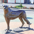 High Quality Outdoor Life Size brass cheetah statue